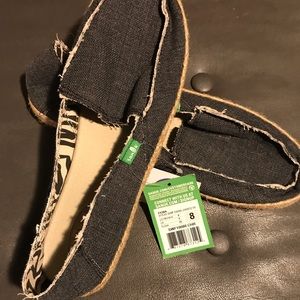 Brand new sanuk slip on shoes!